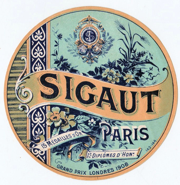 Etiquette ancienne