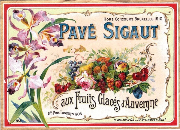 Etiquette ancienne