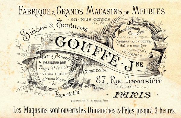 Etiquette ancienne